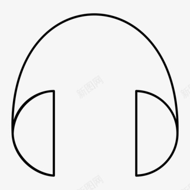 耳机dj声音图标图标