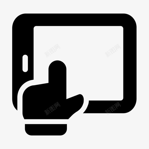 平板电脑点击按下图标svg_新图网 https://ixintu.com 平板电脑 按下 点击 联系我们glyphs第一卷 触摸