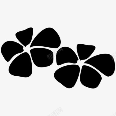 鸡蛋花花花园图标图标
