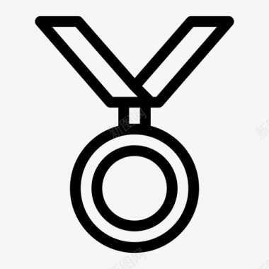 奖章金牌体育图标图标