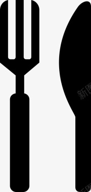 餐厅食物供图标图标