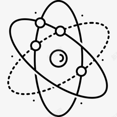 原子生物技术电子学图标图标