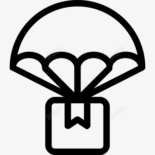 直接包装包装箱交货图标svg_新图网 https://ixintu.com 交货 包装箱 物流 直接包装 运输