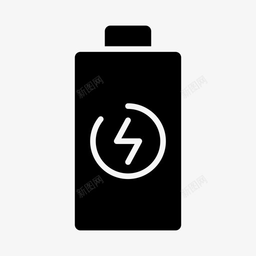 充电电池充电设备图标svg_新图网 https://ixintu.com 充电 充电电池 界面 科技 设备图标