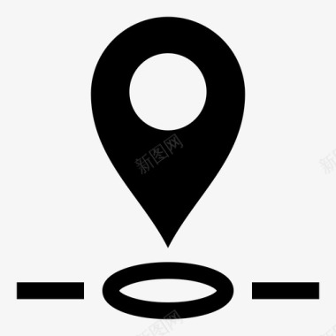 地点位置地图地址图标图标
