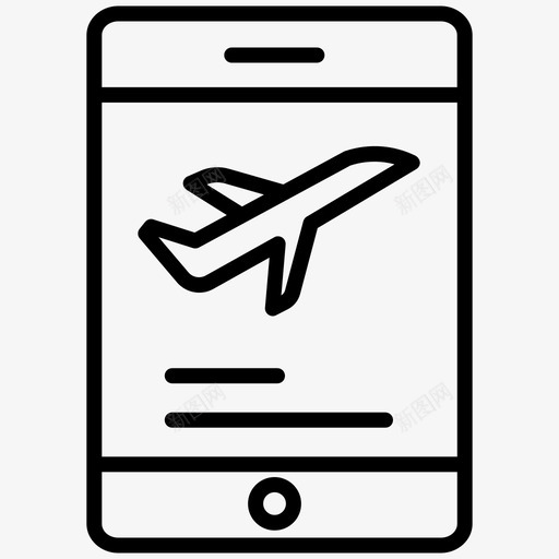 预订机票电脑飞机图标svg_新图网 https://ixintu.com 机场服务 电脑 预订机票 飞机