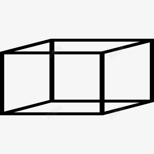 砖梁块图标svg_新图网 https://ixintu.com 几何体 块 梁 砖 空间