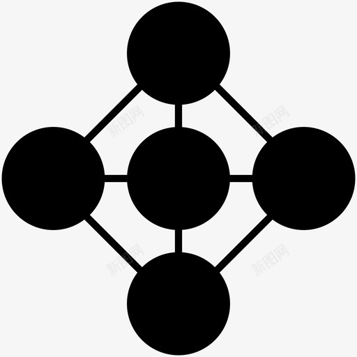 建模图形数学图标svg_新图网 https://ixintu.com 图形 实体建模 建模 数学 网络