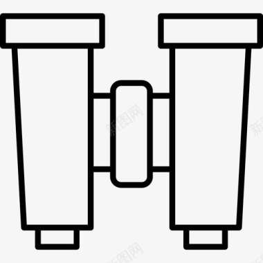 双筒望远镜指向上表演必须继续图标图标