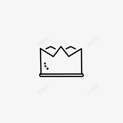 生日派对皇冠图标svg_新图网 https://ixintu.com 生日派对 皇冠