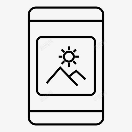 手机相机设备图标svg_新图网 https://ixintu.com 手机 摄影 智能手机 相机 设备
