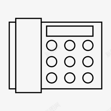 电话呼叫通讯图标图标