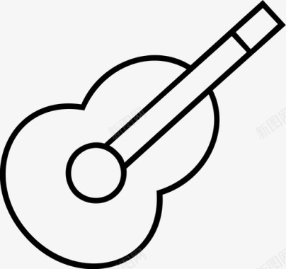吉他八音乐剧图标图标