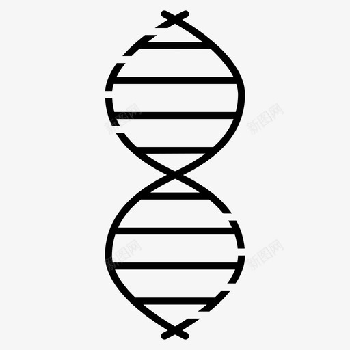 dna染色体dna链图标svg_新图网 https://ixintu.com dna dna螺旋 dna链 染色体 科学 遗传学