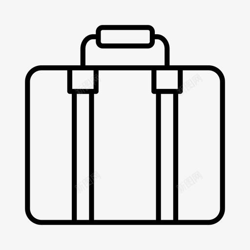 采购产品行李配件袋子图标svg_新图网 https://ixintu.com 手提包 手提箱 袋子 配件 采购产品行李