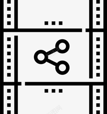 电影发行电影分享图标图标