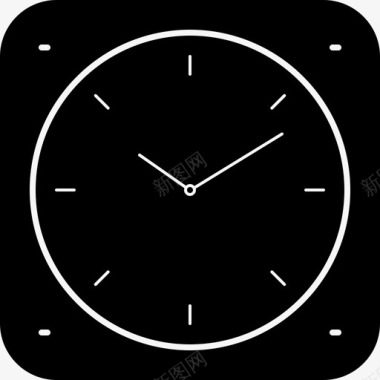 时钟闹钟应用程序图标图标