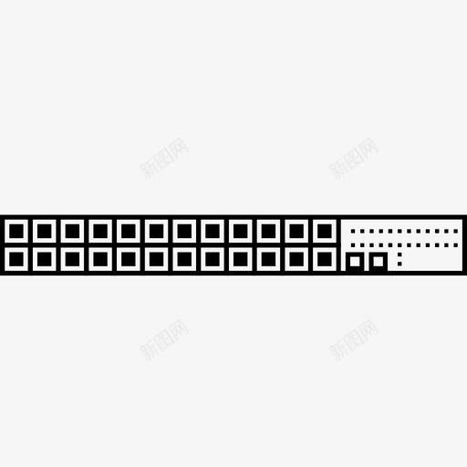 交换机网络交换机图标svg_新图网 https://ixintu.com 交换机 网络交换机