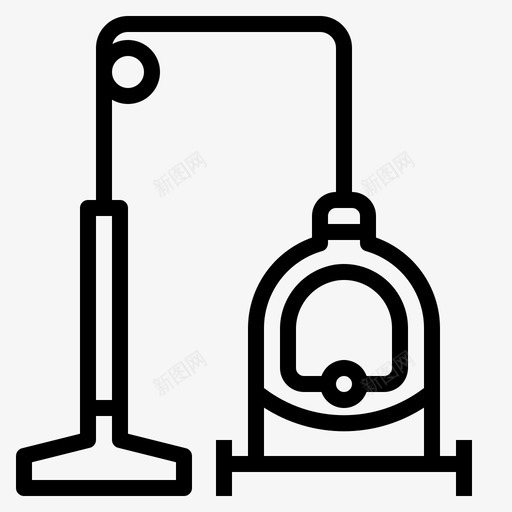 胡佛装置电子装置图标svg_新图网 https://ixintu.com 电子装置 真空 胡佛 装置