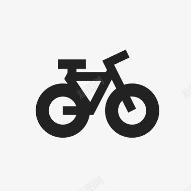 自行车山地车轮胎图标图标