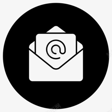 邮件附件业务图标图标