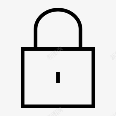 挂锁密码隐私图标图标