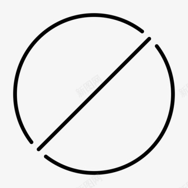 阻塞禁止循环禁止图标图标