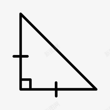 三角形几何数学图标图标