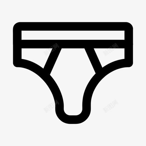 内衣衣服时装图标svg_新图网 https://ixintu.com 内衣 时装 短裤 衣服