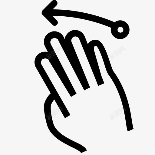 gesture_4f-swipe-leftsvg_新图网 https://ixintu.com gesture_4f-swipe-left