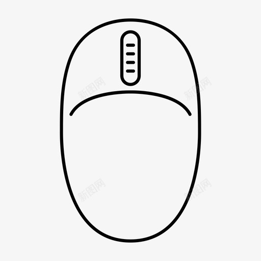 鼠标单击计算机图标svg_新图网 https://ixintu.com 光标 单击 工具 计算机 鼠标