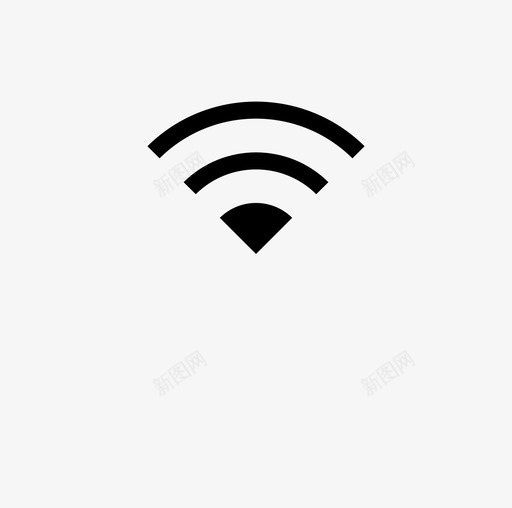 wifi信号角色和组织图标svg_新图网 https://ixintu.com wifi 信号 角色和组织