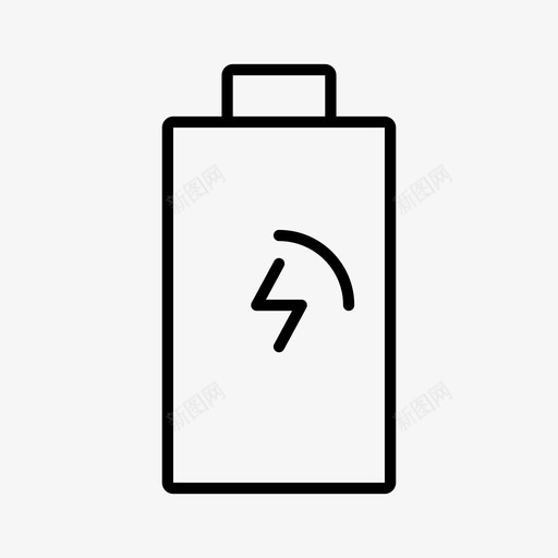 充电电池螺栓接口图标svg_新图网 https://ixintu.com 充电电池 接口 科技 螺栓