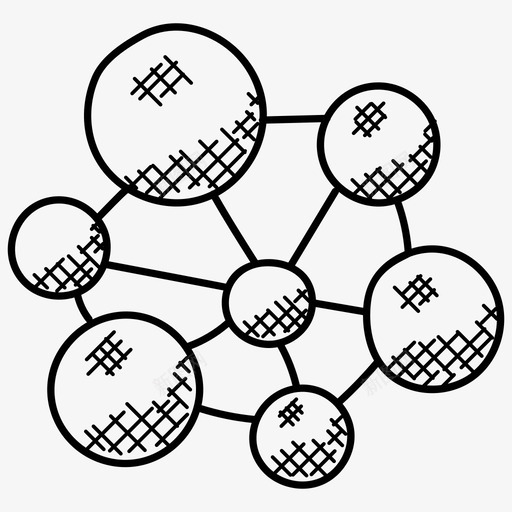 网络拓扑网络架构网络图图标svg_新图网 https://ixintu.com 星形网络拓扑 网络图 网络拓扑 网络拓扑结构 网络架构 网络涂鸦图标