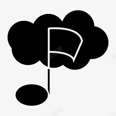 云音乐应用程序歌曲图标图标