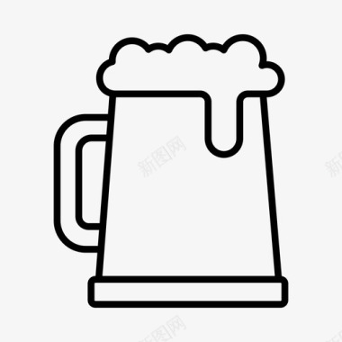 啤酒啤酒厂饮料图标图标