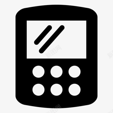 智能手机黑莓手机手机图标图标