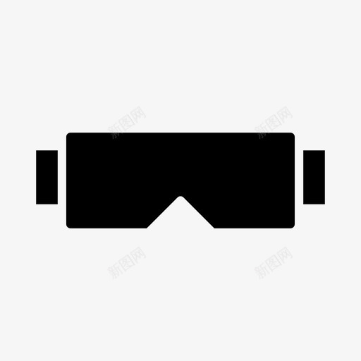 眼镜实验室设备防护图标svg_新图网 https://ixintu.com 实验室设备 技术 护目镜 眼镜 科学 科技 防护