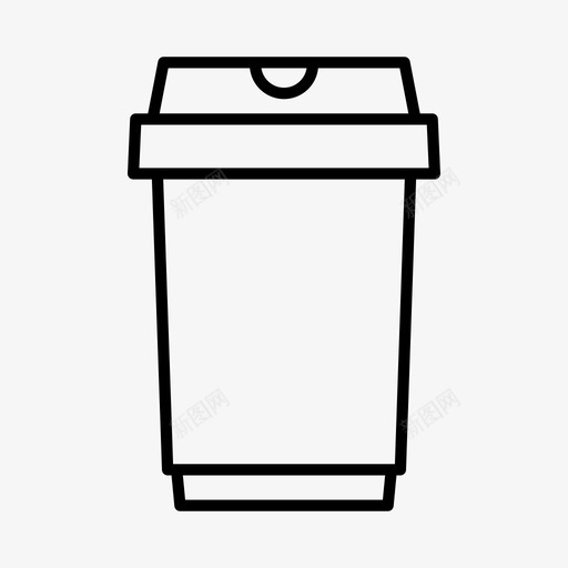 外卖咖啡咖啡馆一次性咖啡杯图标svg_新图网 https://ixintu.com 一次性咖啡杯 咖啡馆 外卖咖啡 饮料