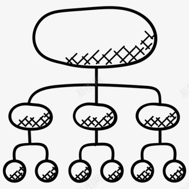 等级组织结构图排名图标图标