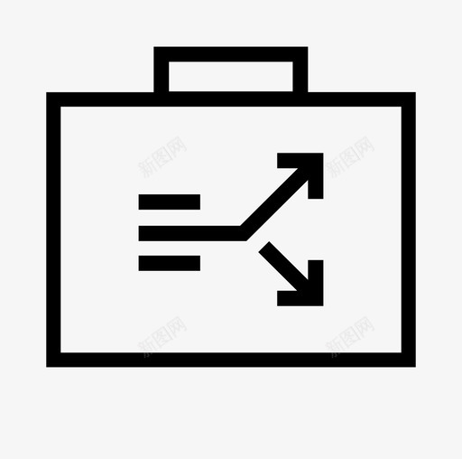 项目组合文件管理图标svg_新图网 https://ixintu.com 文件 管理 角色和组织 项目组合