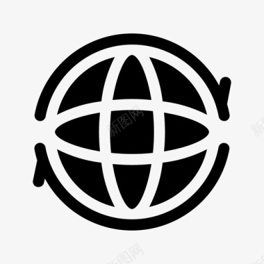 全球配送配送国际图标图标