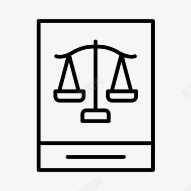 法律宪法法院图标图标