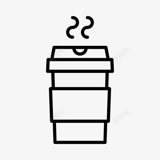 咖啡咖啡杯一次性咖啡杯图标svg_新图网 https://ixintu.com 一次性咖啡杯 咖啡 咖啡杯 饮料