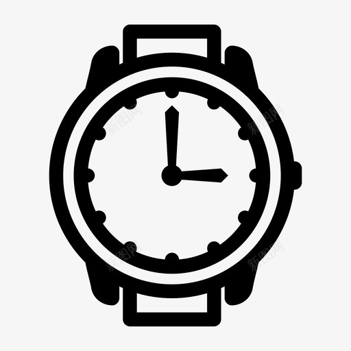 手表倒计时小时图标svg_新图网 https://ixintu.com 倒计时 小时 手表 时间 计时器