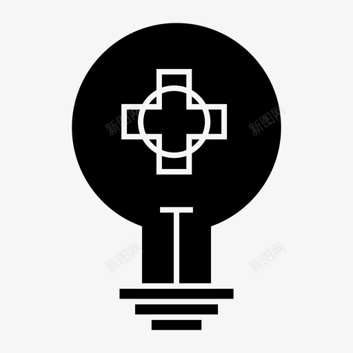 电力工业灯具图标svg_新图网 https://ixintu.com 制造 工业 灯具 灯泡 生产 电力