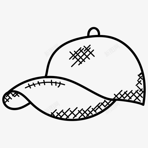 p帽子帽子安全帽图标svg_新图网 https://ixintu.com p帽子 安全帽 帽子 运动帽 运动涂鸦图标