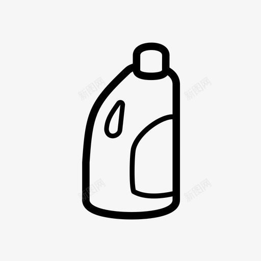 清洁瓶包装健康空气图标svg_新图网 https://ixintu.com 健康空气 包装 清洁瓶
