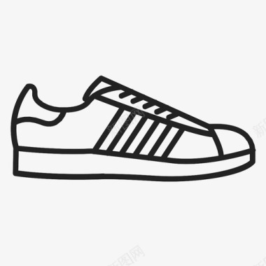 鞋脚运动鞋图标图标
