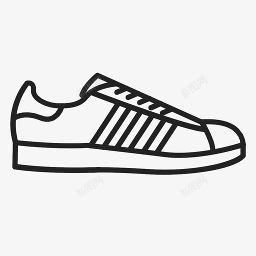 鞋脚运动鞋图标svg_新图网 https://ixintu.com 脚 运动鞋 鞋